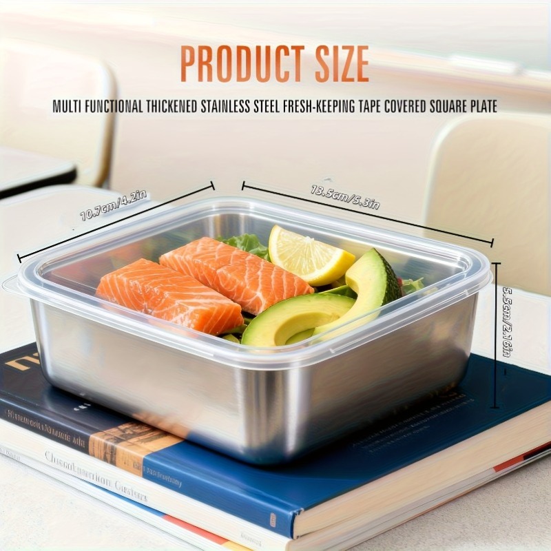 5pcs Stainless Steel Food Cont - đánh giá và giá Camping Cooking Organizer