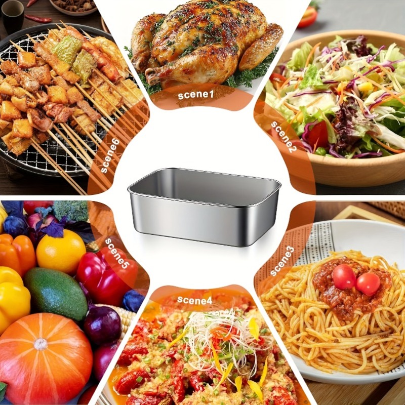 5pcs Stainless Steel Food Cont - đánh giá và giá Camping Cooking Organizer