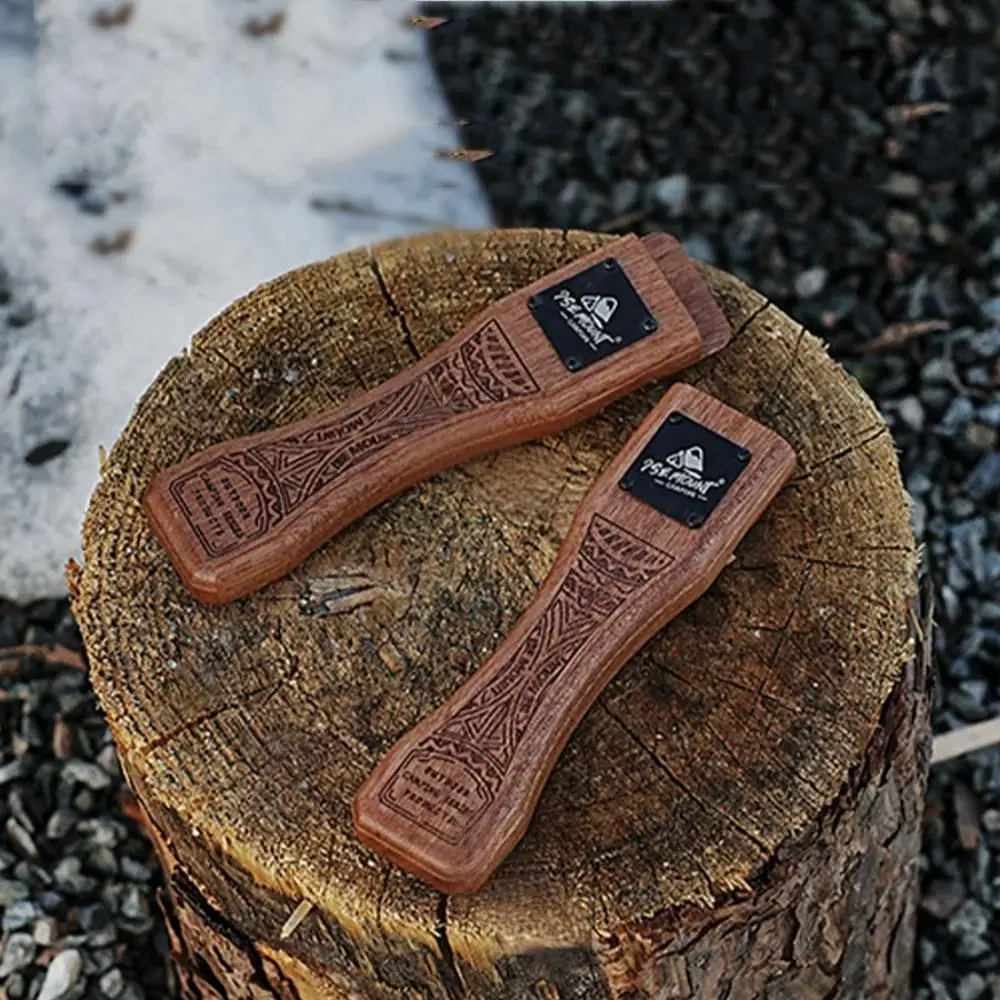 Outdoor Natural Wood Grill Pan - đánh giá và giá Camping Hiking Cooking