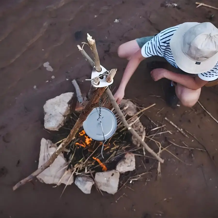 Stainless Steel Portable Campi - đánh giá và giá Camping Hiking Cooking